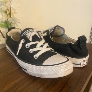 Converse Shoreline black & white Womens 8.5